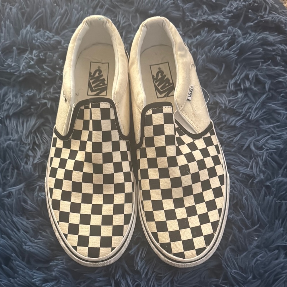 Vans Checkerboard Slip-On Sneakers